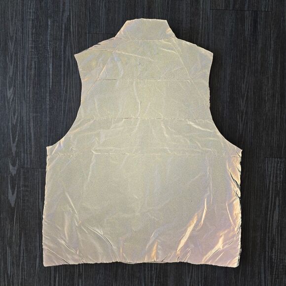 Nike Therma-Fit ADV Reflective Silver Running Division Vest Men's XLT FZ1131-035 - Picture 12 of 14